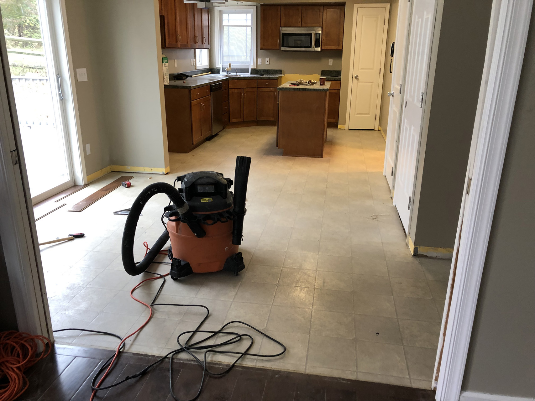 Nearly complete kitchen renovation